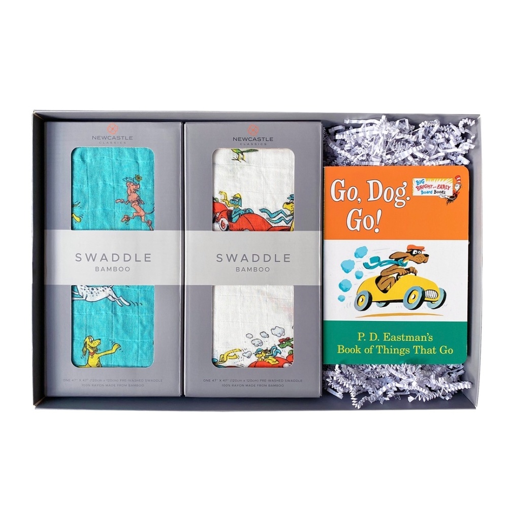 Go, Dog. Go! Swaddle Gift Set